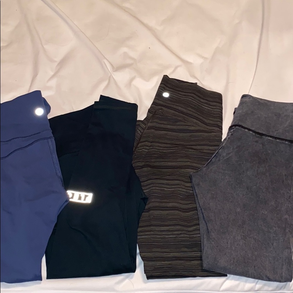 Legging lot. Lululemon fleo and aerie. NWOT